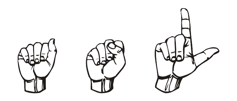 hand signing asl